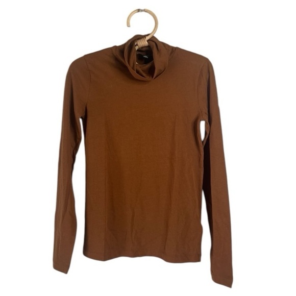 J. Crew Tissue Funnel Neck Rich Coffee
Brown Long Sleeve Layer NEW BL022 - Picture 2 of 16